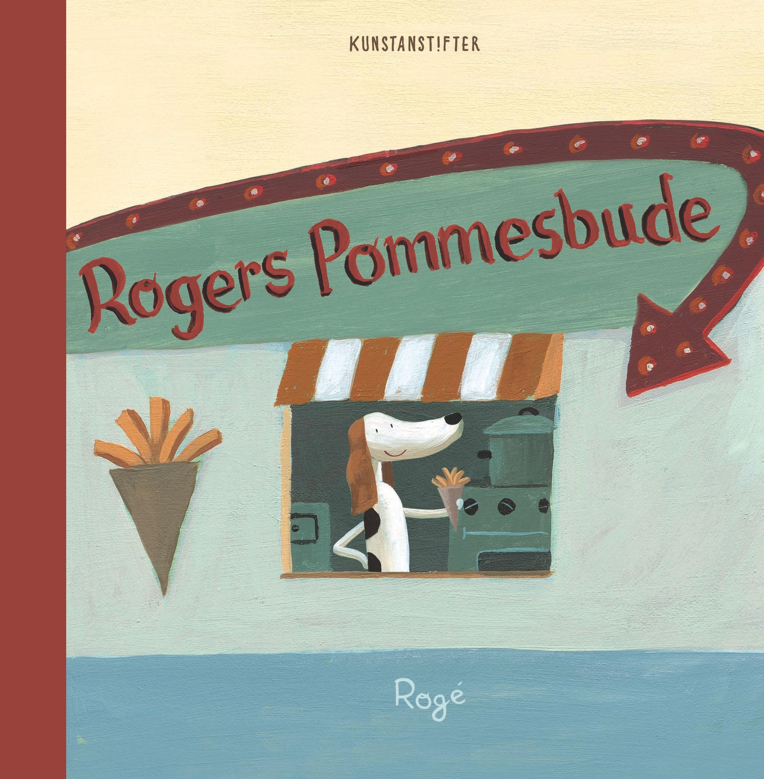 Thumbnail - Rogers Pommesbude Rogé Rogé Buch 36 S. Deutsch 2020 Kunstanstifter