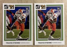 2 Ct Lot 2021 Panini Chronicles Donruss Draft Picks Travis Etienne RC #42