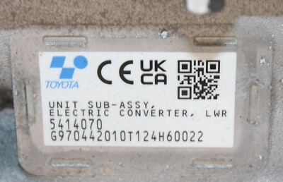 2024 - 2025 TOYOTA BZ4X ENGINE MOTOR HV INVERTER CONVERTER OEM -2K