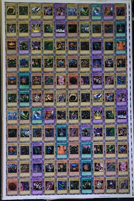 yugioh collection/Uncut Sheet | eBay