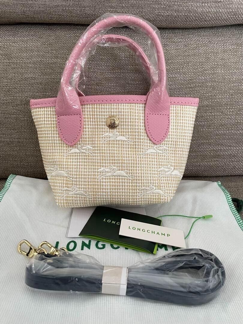 Longchamp Le Pannier Pliage Mini Xs Top Basket Bag Pink From Longchamp Le Pannier Pliage Mini Xs Top Basket Bag Pink From