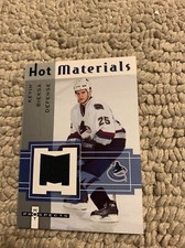 Kevin Bieksa 2006 Hot Materials Fleer Hockey Jersey B11-5
