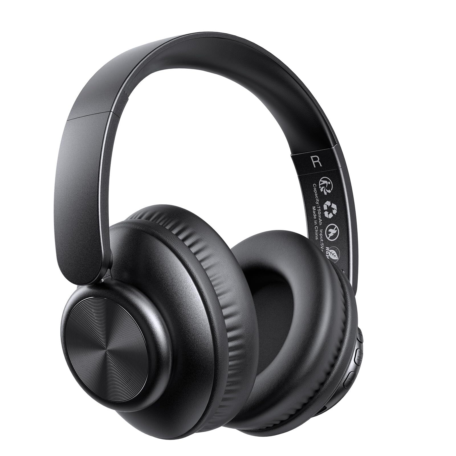 Upgrade with V8 Wireless Bluetooth Over-Ear Headphones – 80H Playtime & Noise Isolation  