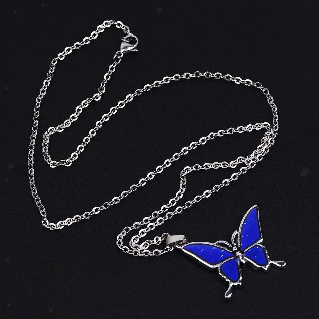 Mood sale butterfly necklace