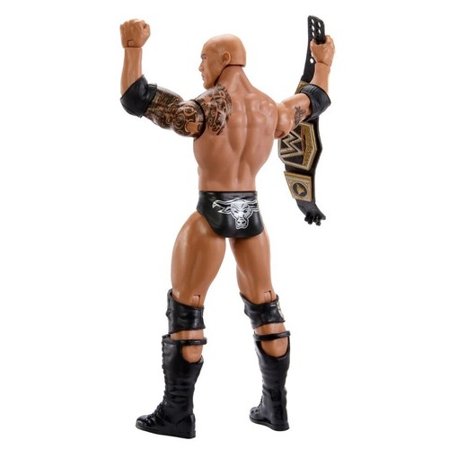 WWE Main Event Champions THE ROCK Action Figure Wrestling Basic 2025 - Foto 3 di 5