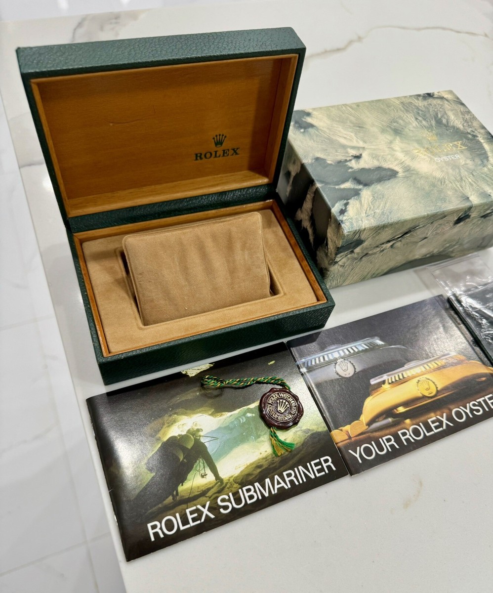 ROLEX SUBMARINER カタログ 冊子セット GENUINE Vintage Rolex Submariner 16800 16803 Watch Box