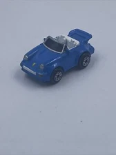 Micro Machines Blue Porsche 911 Convertible With White Interior