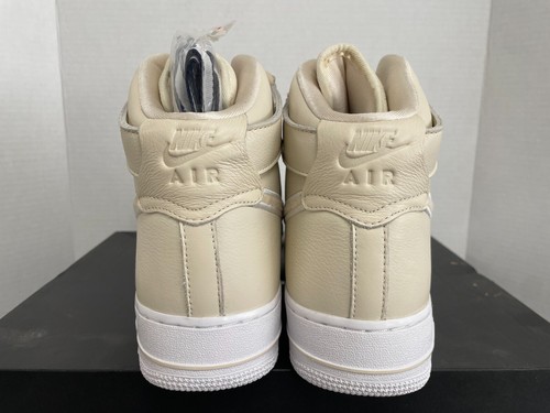 NIKE AIR FORCE 1 HIGH BY YOU ID CREAM OFF WHITE CHENILLE SZ 11 (16 - Picture 4 of 5