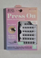 Press On, Pre-Glued Underlash Extensions, Nak...