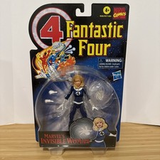 Marvel Hasbro Legends Series Retro Fantastic Four Invisible Woman 6-inch Action