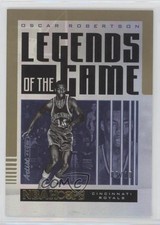 2020-21 NBA Hoops Legends of the Game Artist Proof Gold 9/10 Oscar Robertson 0c3
