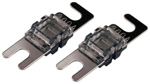 Kicker 46AFS200 Car Audio AFL (Mini ANL Fuses) 200 Amp Fuse 2 Pack Pair AFS200