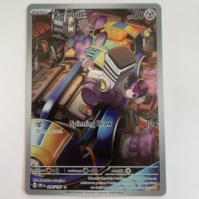 Mint Va room 206/197 Obsidian Flames Illustration Rare Holo Pokémon TCG