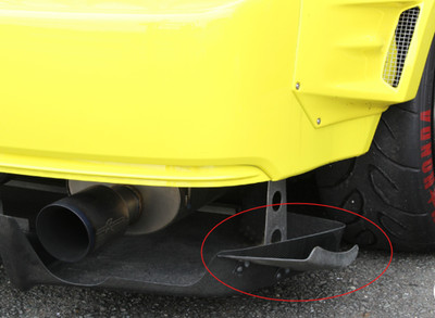 M&M HONDA OEM DIFFUSER CANARD CARBON TYPE FOR INTEGRA DC5 01000-DC5-M004 Stock