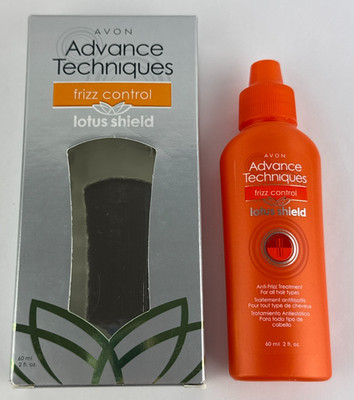 Avon Advance Techniques Frizz Control Lotus Shield 2 oz New