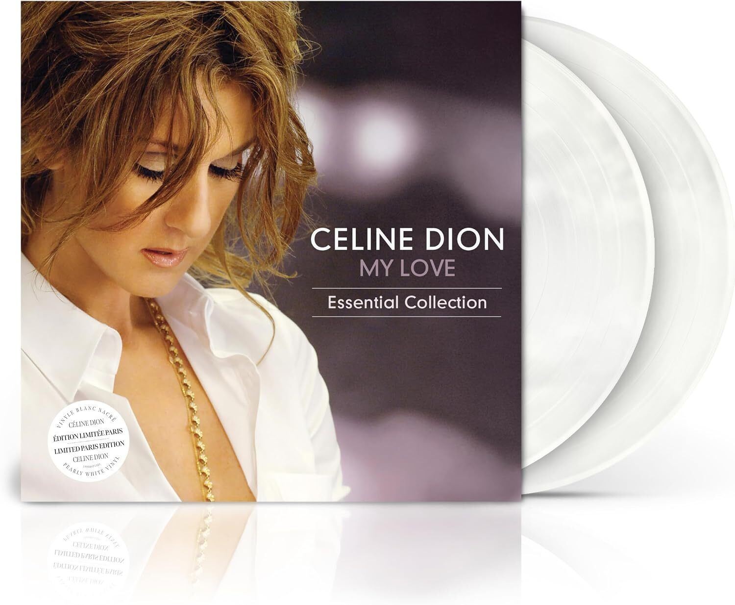 Céline Dion - My Love: Essential Collection White 2LP Vinyl 12"" Album - Pre-sale