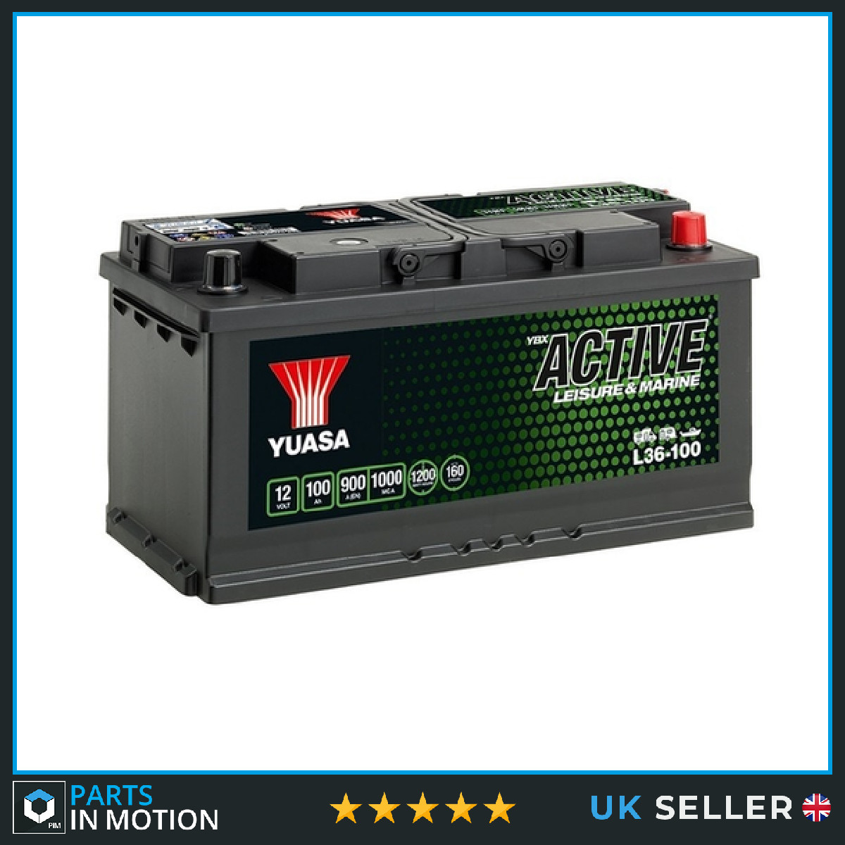 Land Rover Defender TD5 300Tdi Heavy Duty Car Starter Battery Yuasa L36-100 3Y - Image 26