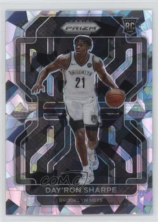 2021-22 Panini Prizm Ice Prizm Day'Ron Sharpe #281 0qf6