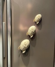 Wallace And Gromit Rockets Fridge Magnet Ornament 3D Printed