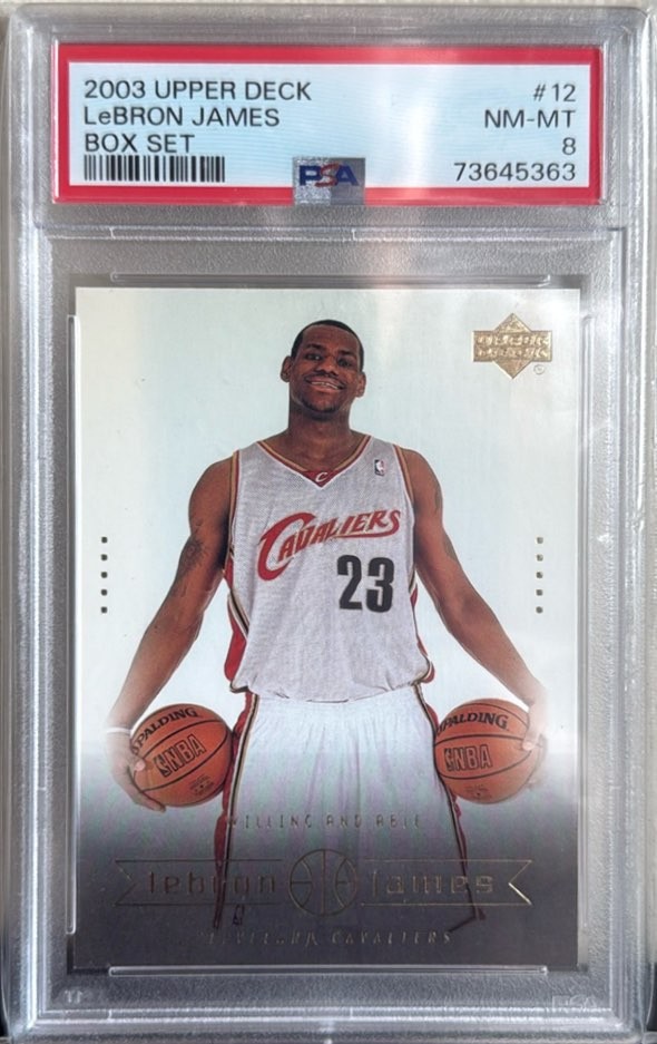 2003 Upper Deck LeBron James Box Set #12 LeBron James