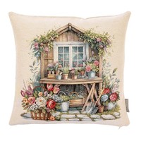 Sandner Gartenlaube Gobelin-KissenhüLle Dekokissen Sofakissen Couchkissen 45X45
