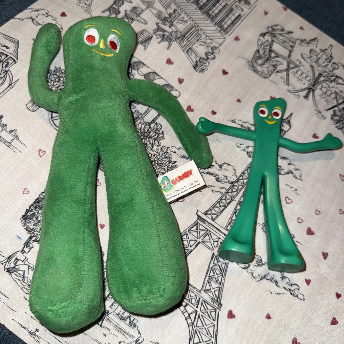 TV Character/Cartoon Gumby Plush Action Figure Action Figures for