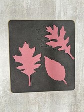 Sizzix Tim Holtz Alterations Die - TATTERED LEAVES - Bigz Retired 656927