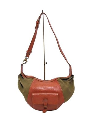 Authentic IL BISONTE Japan Hobo Crossbody Shoulder Bag