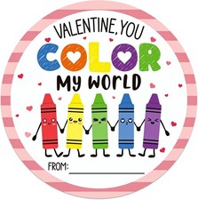 60 Delightful Valentine's Day Stickers for Kids - Perfect Classroom Party Favors