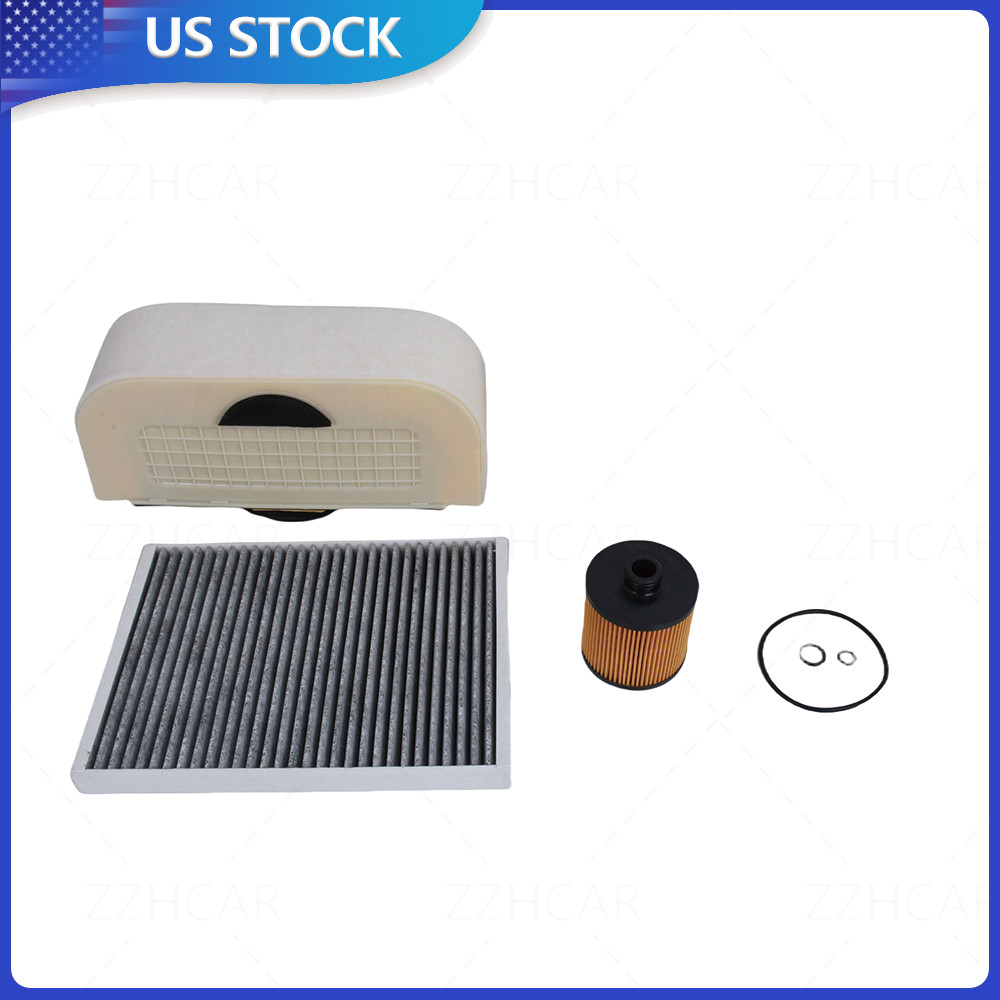 Oil Filter ＆ Air Filter & AC Filter Kit For Bentley Bentayga W12 2017-2023 USA