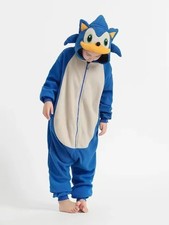 Sonic Kids Pajama Jumpsuit - Coral Fleece - Fall/Winter - Card Night Jumpsuit