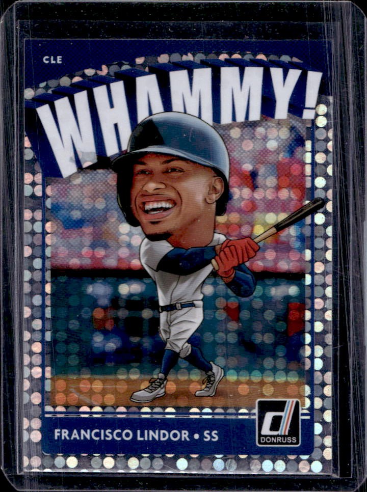2021 Donruss Francisco Lindor Whammy #W5