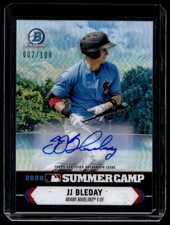 2021 Bowman Chrome 2020 Summer Camp JJ Bleday Auto 2/100 Miami Marlins #SC-19