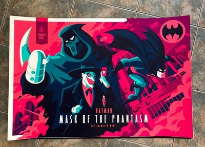 BATMAN : Mask of the Phantasm Variant Joker print Bottleneck Gallery Mondo