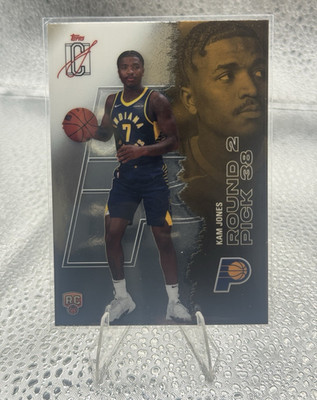 2026 Topps Signature Class Kam Jones Indiana Pacers RC #132