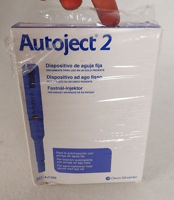 Owen Mumford Autoject 2 Self-Injection Aid Device Personal - New In Opened Box