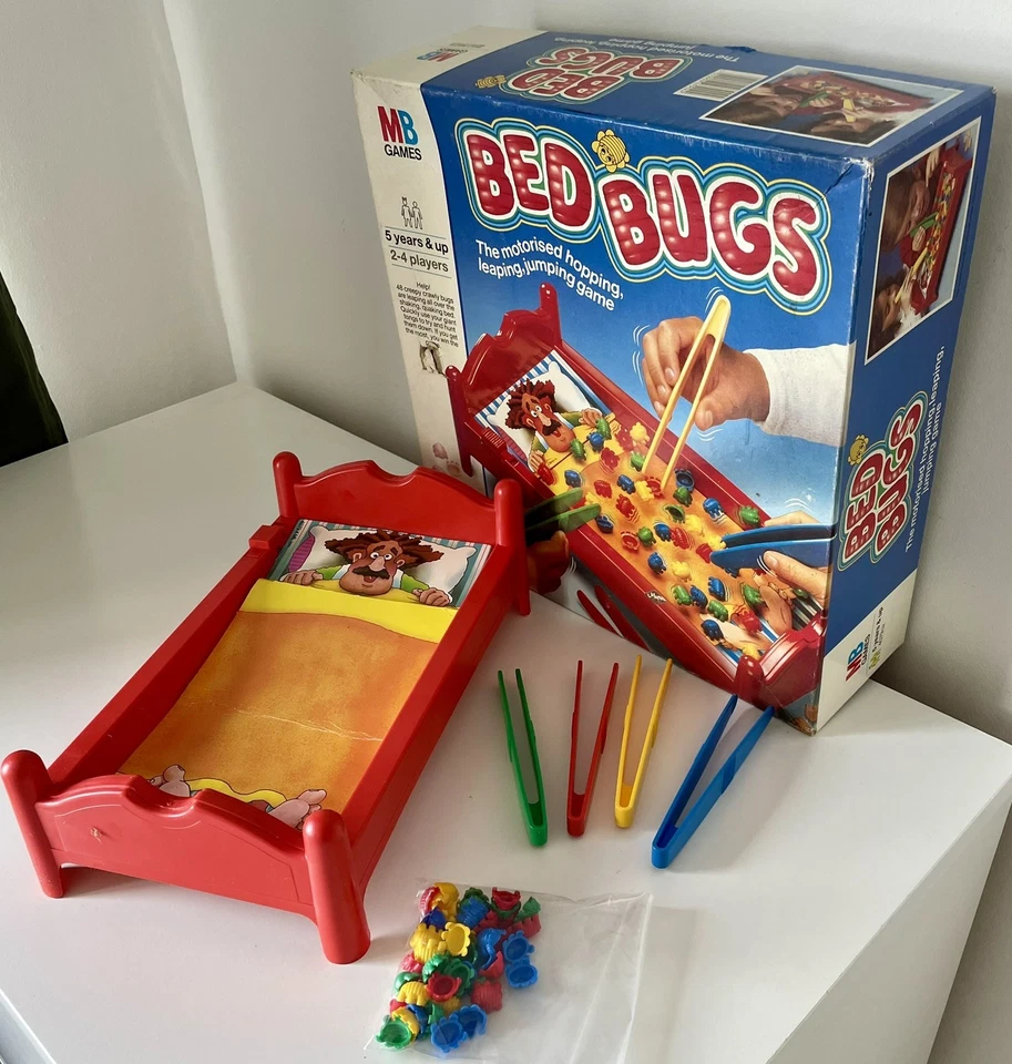 Vintage Bed Bugs Board Game by MB  Milton Bradley 1985 Complete Working  - Image 4 of 4