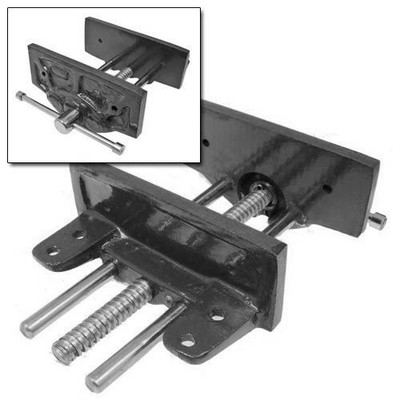 6'' BANKSCHRAUBSTOCK HOLZARBEITER HOLZBEARBEITUNG KLEMME ARBEITSTISCH WERKSTATT 200 MM BREIT