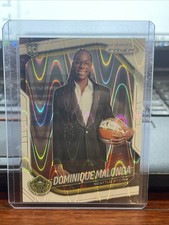 2025 Panini Prizm WNBA Dominique Malonga RC Variation White Seismic #144