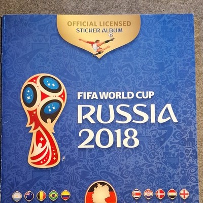 Panini FIFA World Cup Russia 2018 Stickeralbum deutsch Official Licensed leer