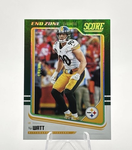 T.J. Watt [End Zone] #273 2018 Score card