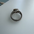 DAVID YURMAN PETITE ALBION RING WITH WHITE TOPAZ AND DIAMONDS SZ 7 — photo 2