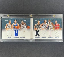 Durant Love Bryant Rose Dirk 2012 Panini Preferred Game Used Patch Booklet /199