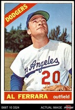 1966 Topps #487 Al Ferrara Dodgers 6 - EX/MT