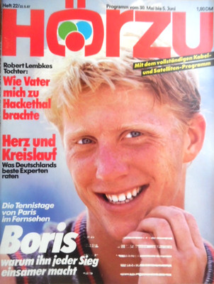 HÖRZU 22 - 1987 B 30.5.-5.6. Boris Becker Thomas Gottschalk Bonnie Bianco Mecki