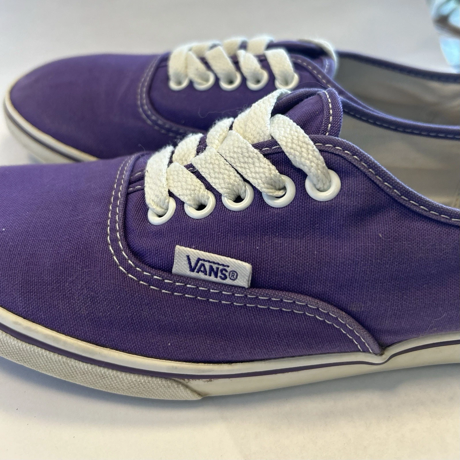 Vans Off The Wall Viola Lavanda Skater Sneakers Casual Uomo 8 Donna 9 5