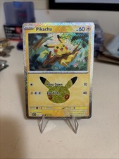 Pokemon Pikachu 001/025 Celebrazioni Collezione Classica Holo Card 2021 ENG