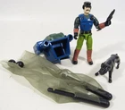 VTG 1992 GI Joe Mutt & Junkyard v3 K-9 Officer Figure 100% Complete Accessories