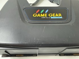 Sega Game Gear System Carry-All Carrying Case Asciiware Hard Plastic