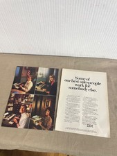 IBM 2 page Magazine Advertisement Ad 1983